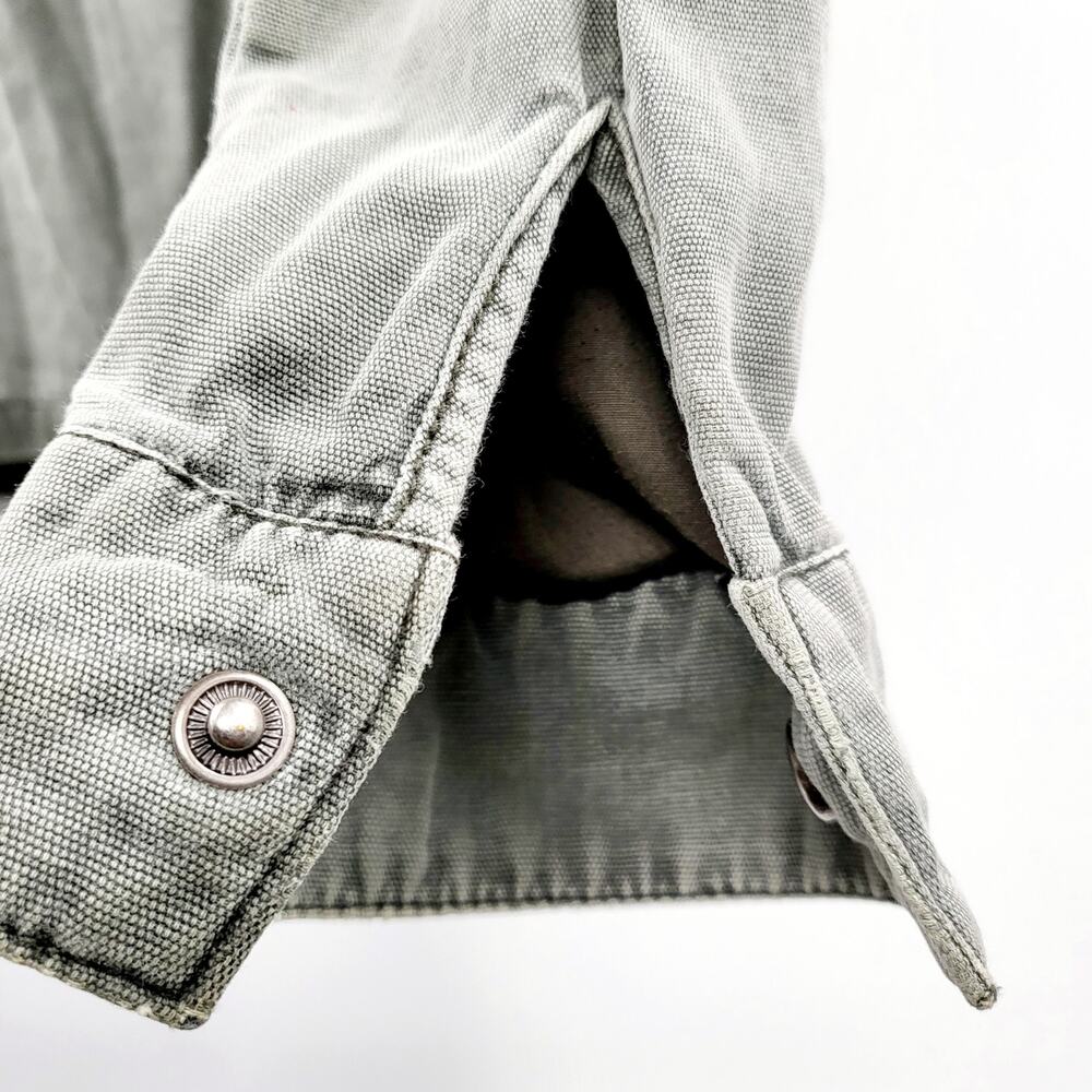 Ecote Urban Outfitters Green Utility Jacket Drawstring Waist Women's Size S - Picture 6 of 8